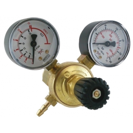 Gas regulator Mini with 2 manometers for rechargeable bottle