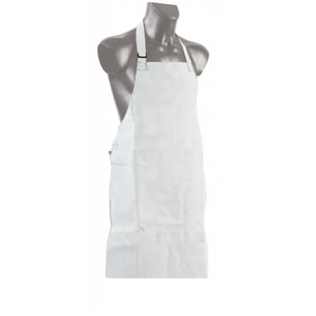 Chrome leather apron