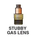 2 diffusori STUBBY GAS LENS per torcia tig 17 - 18 - 26