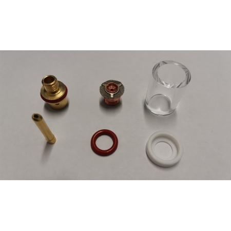 Kit GAS SAVER PIREX for Tig torch 9 - 20